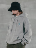 パーステップ(PERSTEP) NEVERSHOP HOODIE GREY JUHD4374