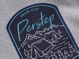 パーステップ(PERSTEP) NEVERSHOP HOODIE GREY JUHD4374