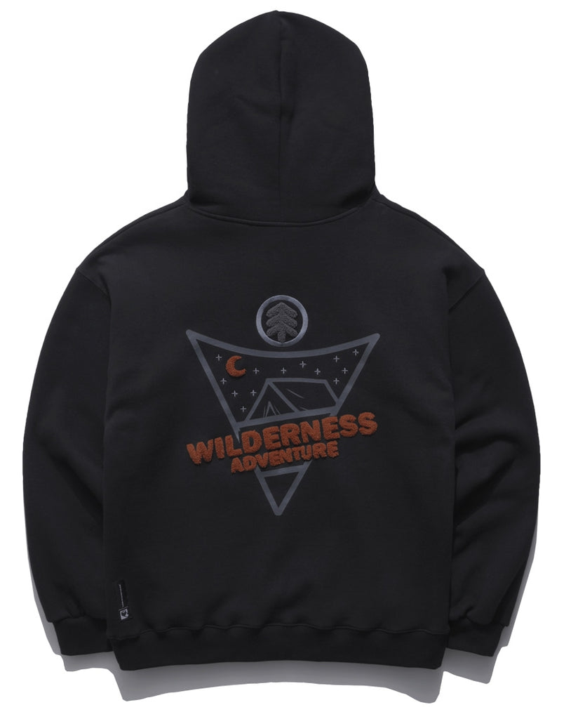 パーステップ(PERSTEP) WILDERNSS HOODIE BLACK BJHD4372