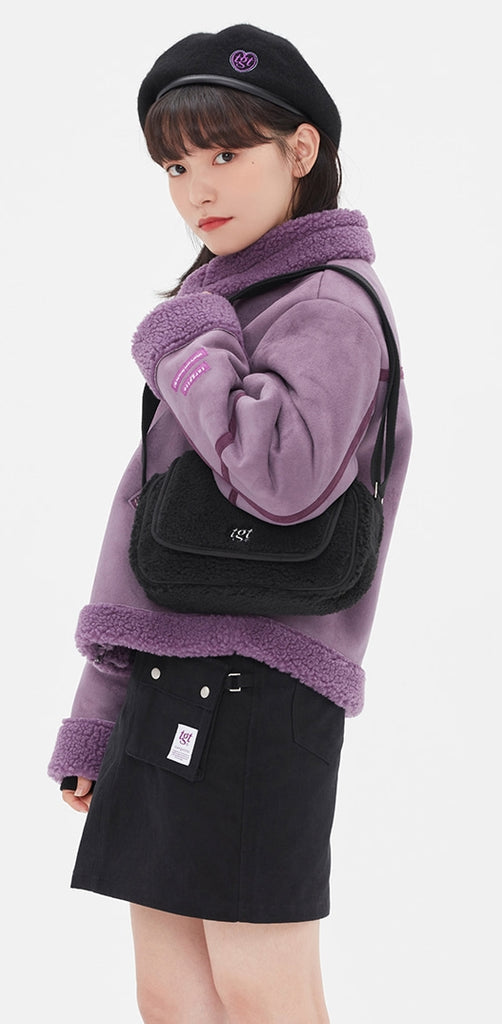 TARGETTO(ターゲット) TGT SHEARING HOBO BAG_BLACK