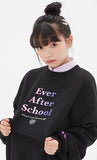 TARGETTO(ターゲット) EVER AFTER SCHOOL SWEAT SHIRT_BLACK