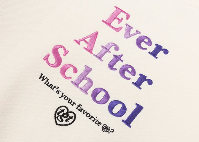 TARGETTO(ターゲット) EVER AFTER SCHOOL SWEAT SHIRT_OATMEAL
