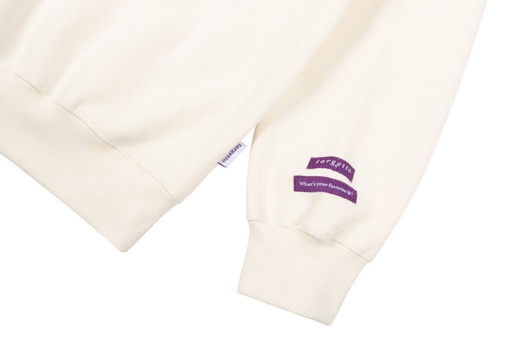 TARGETTO(ターゲット) EVER AFTER SCHOOL SWEAT SHIRT_OATMEAL