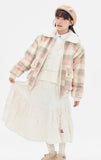 TARGETTO(ターゲット) CHECK BIG POCKET SHEARING JACKET_MINT