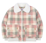 TARGETTO(ターゲット) CHECK BIG POCKET SHEARING JACKET_MINT