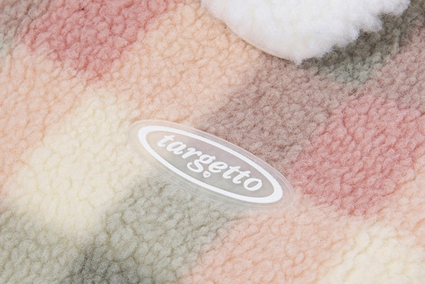 TARGETTO(ターゲット) CHECK BIG POCKET SHEARING JACKET_MINT