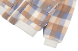 TARGETTO(ターゲット) CHECK BIG POCKET SHEARING JACKET_LIGHT BLUE