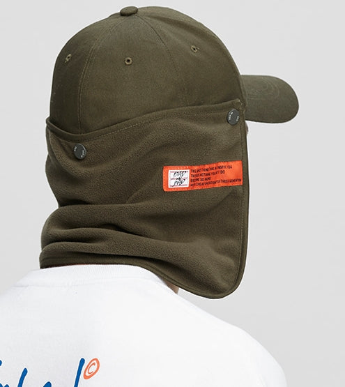 ベドインベド(BADINBAD)  PLAIN LOGO TROOPER HAT_KHAKI