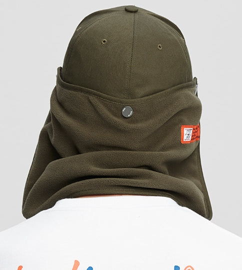 ベドインベド(BADINBAD)  PLAIN LOGO TROOPER HAT_KHAKI