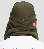 ベドインベド(BADINBAD)  PLAIN LOGO TROOPER HAT_KHAKI