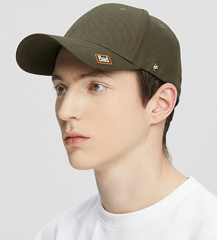 ベドインベド(BADINBAD)  PLAIN LOGO TROOPER HAT_KHAKI