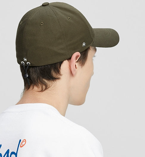 ベドインベド(BADINBAD)  PLAIN LOGO TROOPER HAT_KHAKI