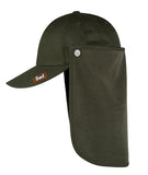 ベドインベド(BADINBAD)  PLAIN LOGO TROOPER HAT_KHAKI
