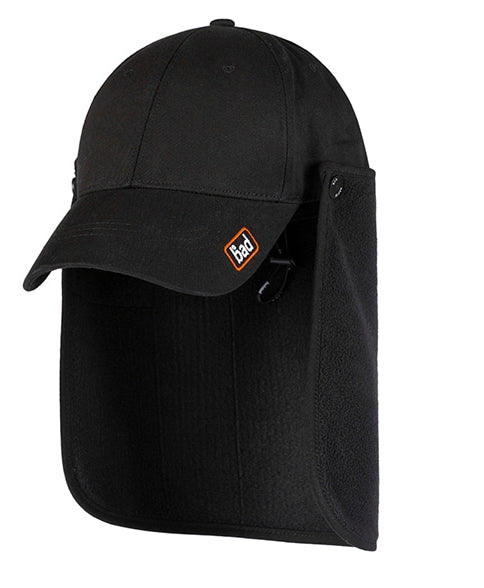 ベドインベド(BADINBAD)  PLAIN LOGO TROOPER HAT_BLACK