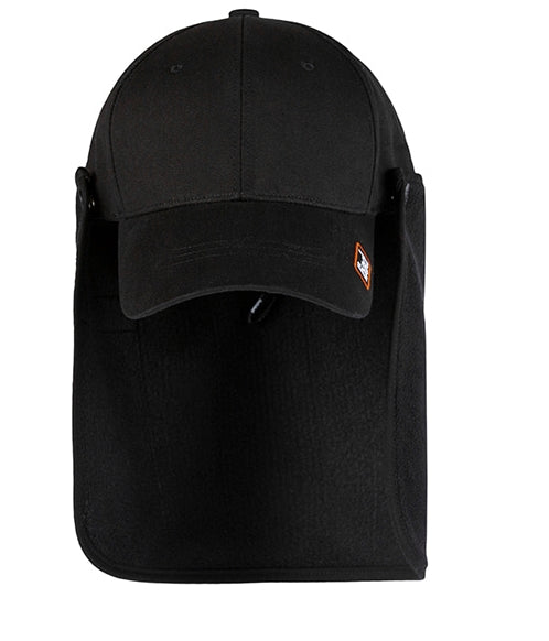 ベドインベド(BADINBAD)  PLAIN LOGO TROOPER HAT_BLACK