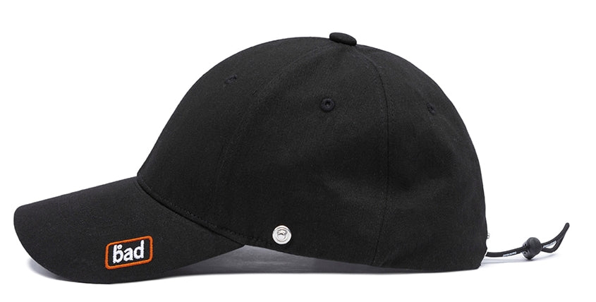 ベドインベド(BADINBAD)  PLAIN LOGO TROOPER HAT_BLACK
