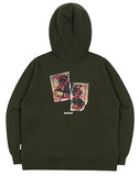 ベドインベド(BADINBAD) NAPOLEON GALLERY HOODIE_KHAKI