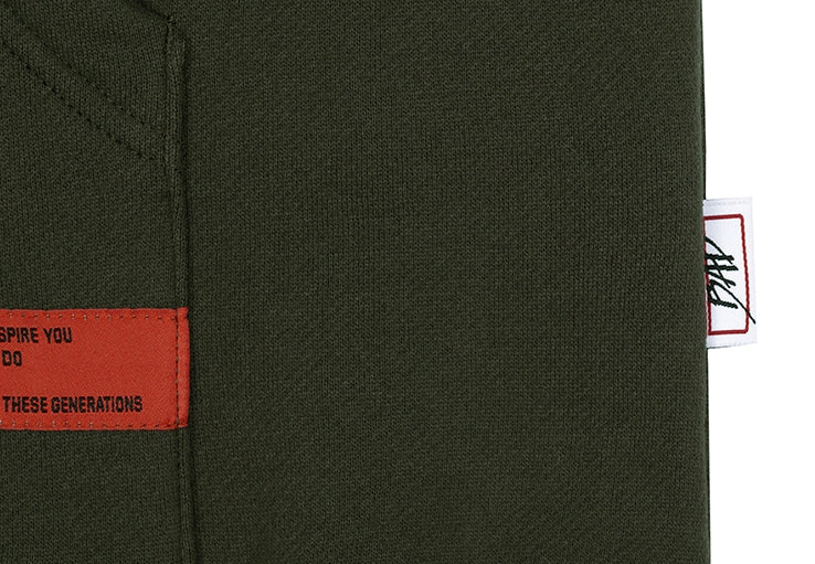 ベドインベド(BADINBAD) NAPOLEON GALLERY HOODIE_KHAKI
