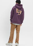 ベドインベド(BADINBAD) NAPOLEON GALLERY HOODIE_DEEP PURPLE