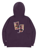 ベドインベド(BADINBAD) NAPOLEON GALLERY HOODIE_DEEP PURPLE