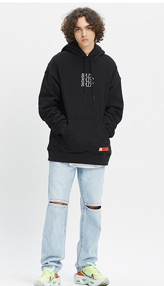ベドインベド(BADINBAD) NAPOLEON GALLERY HOODIE_BLACK
