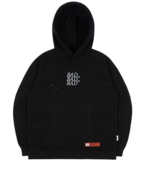 ベドインベド(BADINBAD) NAPOLEON GALLERY HOODIE_BLACK
