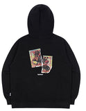 ベドインベド(BADINBAD) NAPOLEON GALLERY HOODIE_BLACK