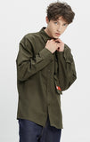 ベドインベド(BADINBAD)  MULTI POCKET SHIRT_KHAKI