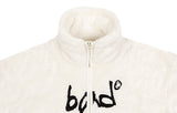 ベドインベド(BADINBAD)  HAND DRAWING FLEECE JACKET_OATMEAL