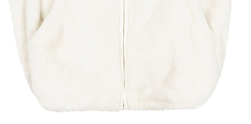 ベドインベド(BADINBAD)  HAND DRAWING FLEECE JACKET_OATMEAL