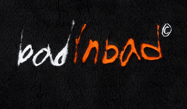 ベドインベド(BADINBAD)  HAND DRAWING FLEECE JACKET_BLACK