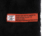 ベドインベド(BADINBAD)  HAND DRAWING FLEECE JACKET_BLACK