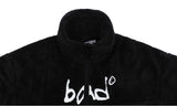 ベドインベド(BADINBAD)  HAND DRAWING FLEECE JACKET_BLACK