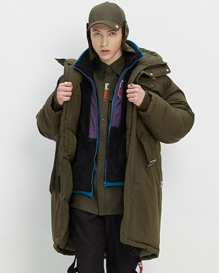 ベドインベド(BADINBAD)  WINTER HUNTING PARKA_KHAKI