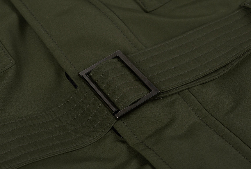 ベドインベド(BADINBAD)  WINTER HUNTING PARKA_KHAKI