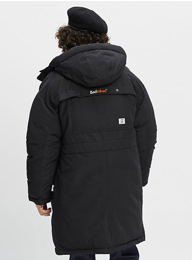 ベドインベド(BADINBAD)  WINTER HUNTING PARKA_BLACK