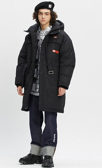 ベドインベド(BADINBAD)  WINTER HUNTING PARKA_BLACK