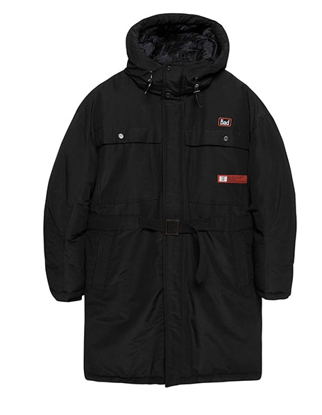 ベドインベド(BADINBAD)  WINTER HUNTING PARKA_BLACK