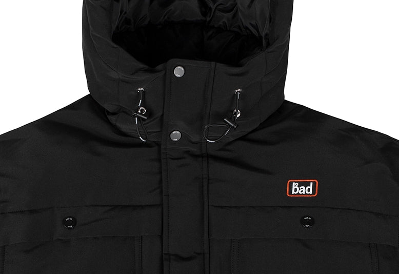 ベドインベド(BADINBAD)  WINTER HUNTING PARKA_BLACK