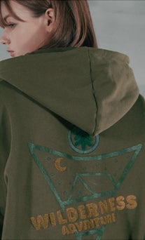 パーステップ(PERSTEP) WILDERNSS HOODIE KHAKI BJHD4372