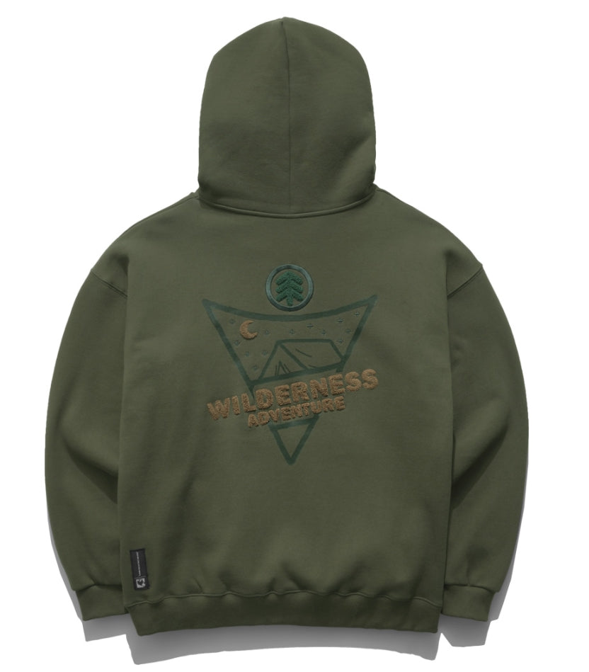 パーステップ(PERSTEP) WILDERNSS HOODIE KHAKI BJHD4372