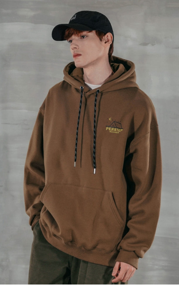 パーステップ(PERSTEP) WILDERNSS HOODIE BROWN BJHD4372