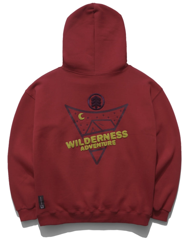 パーステップ(PERSTEP) WILDERNSS HOODIE WINE BJHD4372