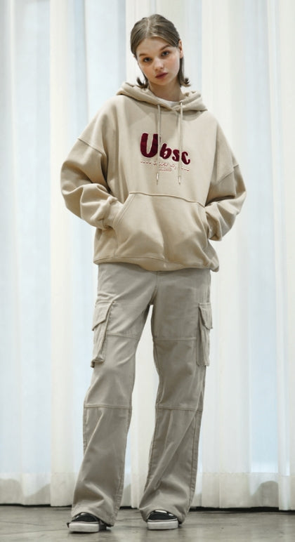 ユベスコ(UBESCO) JOY HOODIE BEIGE JUHD8089