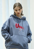 ユベスコ(UBESCO) JOY HOODIE BLUE GREY JUHD8089