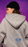 ティーダブリューエヌ(TWN)  STARDUST HOODIE GREY SHHD3304