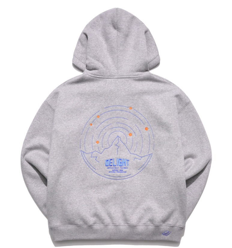 ティーダブリューエヌ(TWN)  STARDUST HOODIE GREY SHHD3304