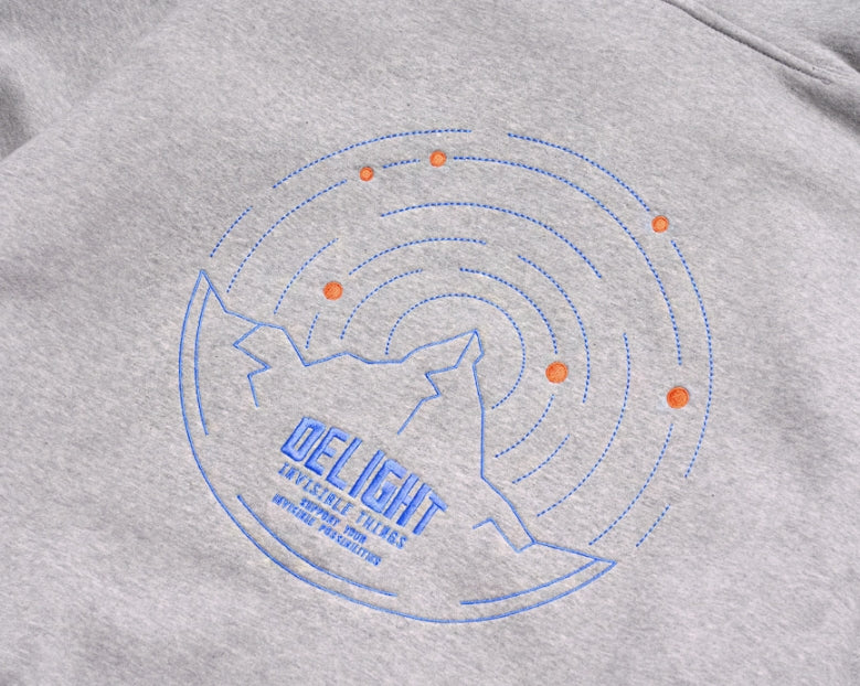 ティーダブリューエヌ(TWN)  STARDUST HOODIE GREY SHHD3304