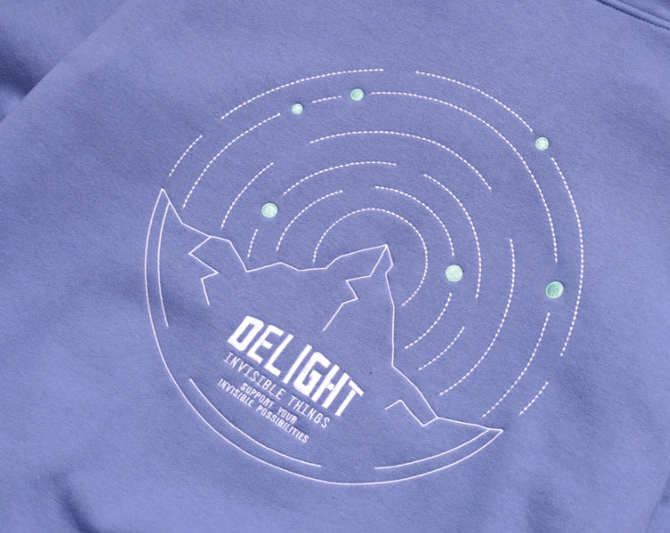 ティーダブリューエヌ(TWN)  STARDUST HOODIE BLUE GREY SHHD3304