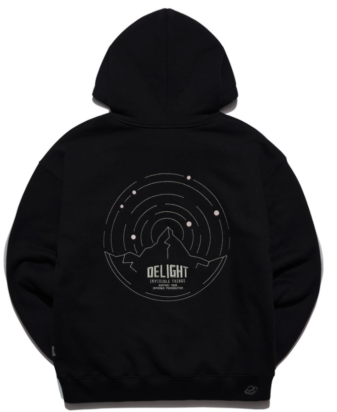 ティーダブリューエヌ(TWN)  STARDUST HOODIE BLACK SHHD3304